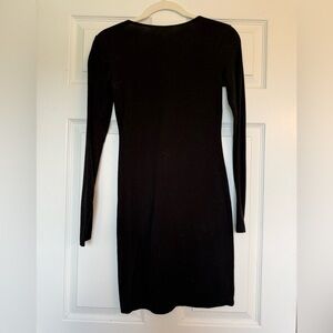 Forever 21 Classic Black Long Sleeve Dress